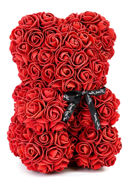 DrGiftIt™ Valentines Rose Teddy Bear